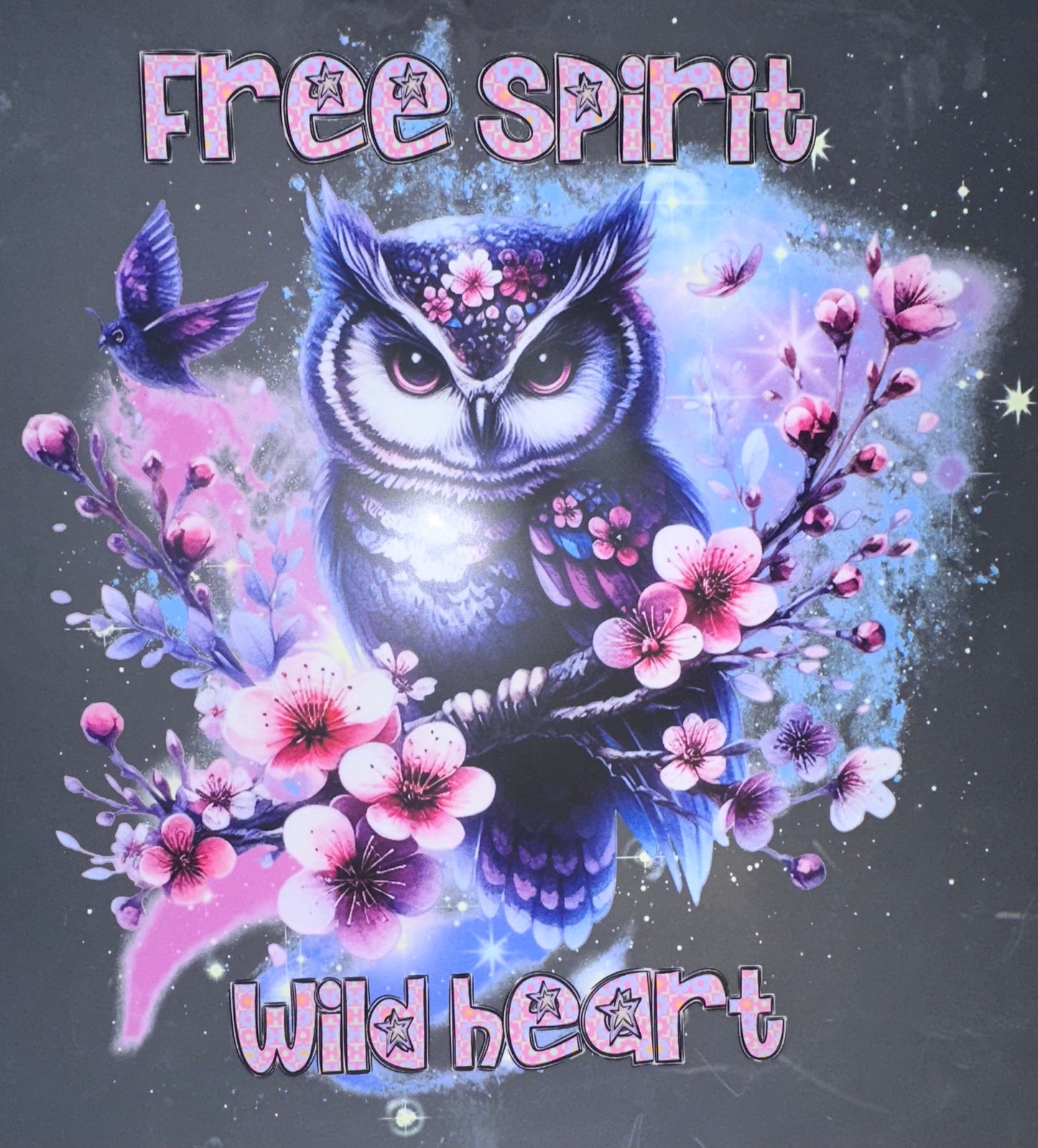 #1049 Free spirit wild heart owl