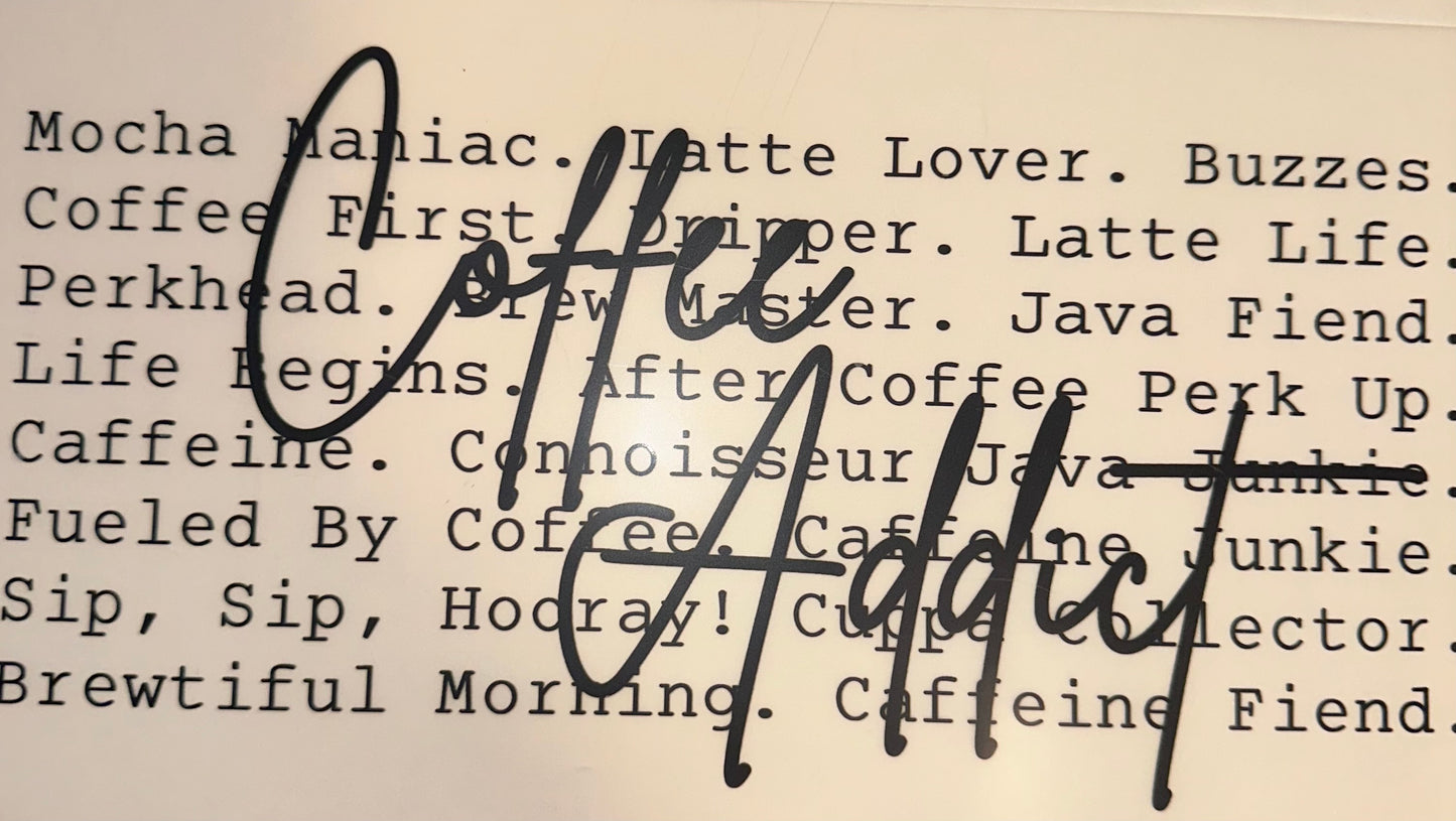 #926 Coffee addict