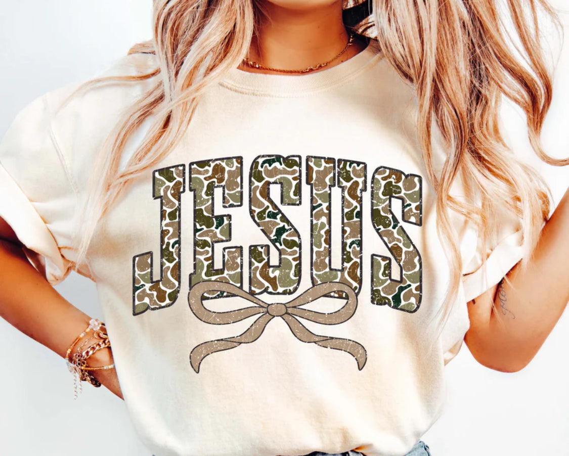 #518 Camo Jesus