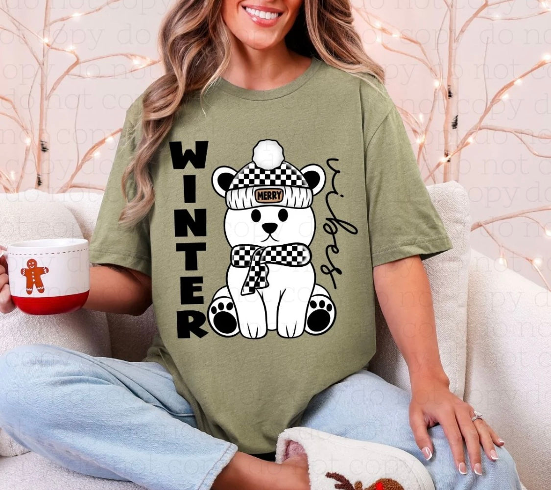 #173a Winter vibes bear