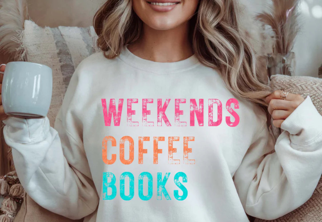 #645 Weekends coffee books