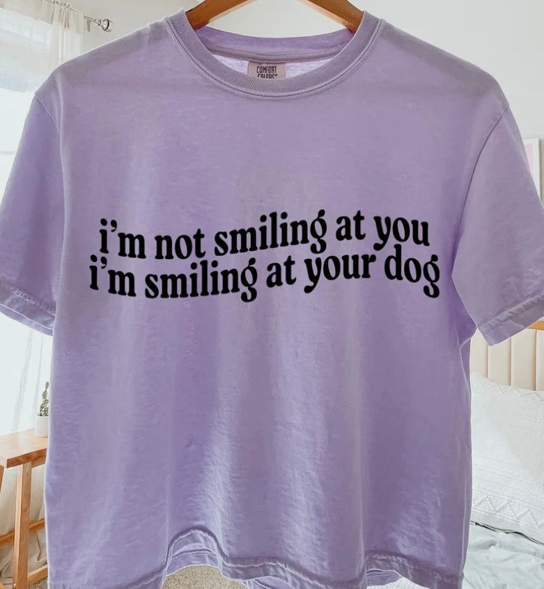 #214a I’m smiling at your dog