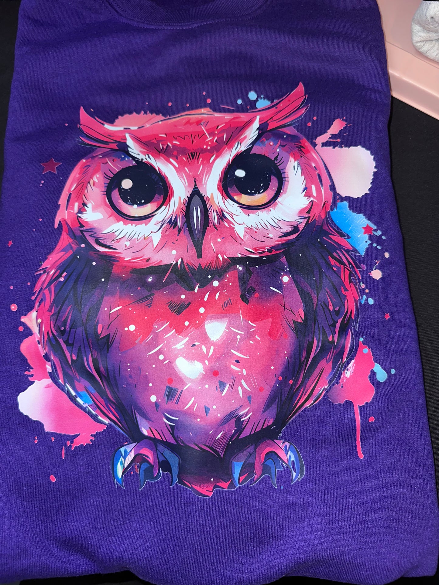 #847 Colorful owl