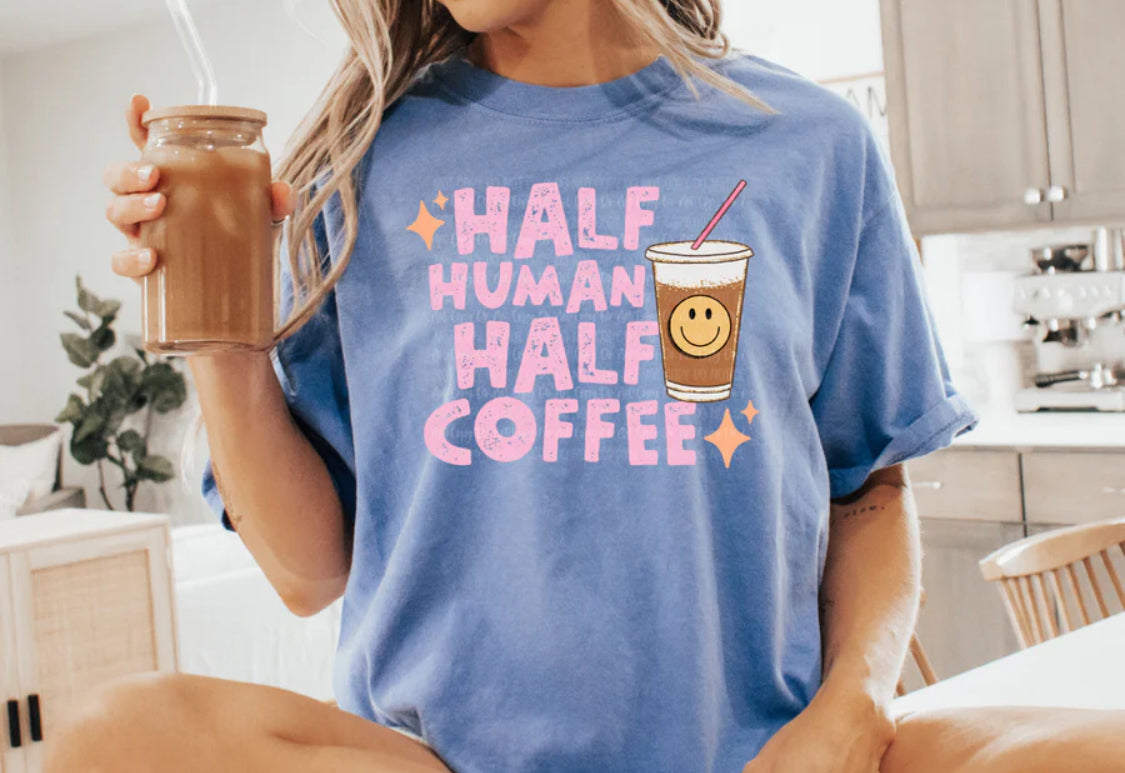 #600 Half human half coffee