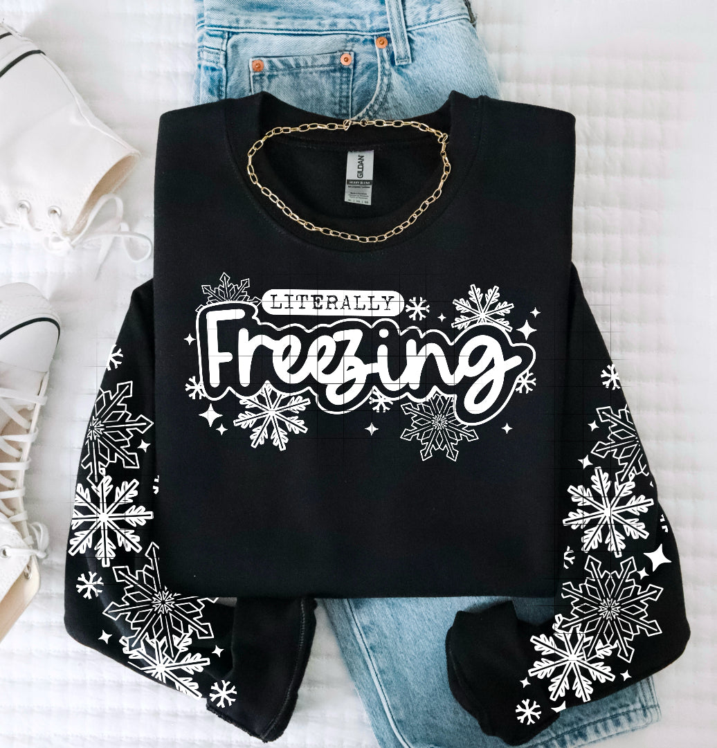 #245a Literally freezing with sleeves