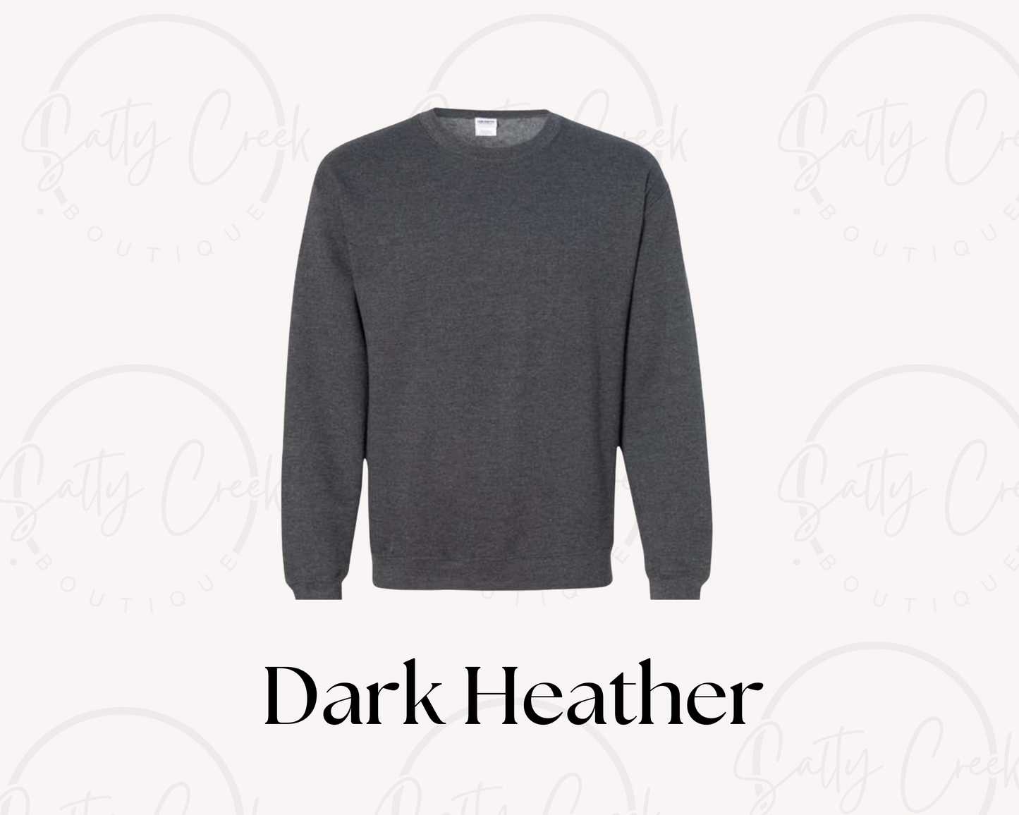 Dark Heather Crewneck