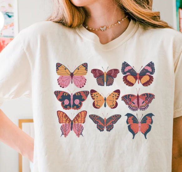 #607 Butterfly collage