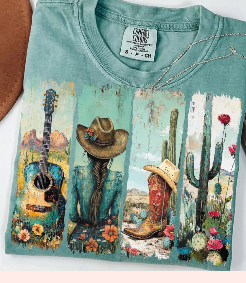 #549 Country western scene