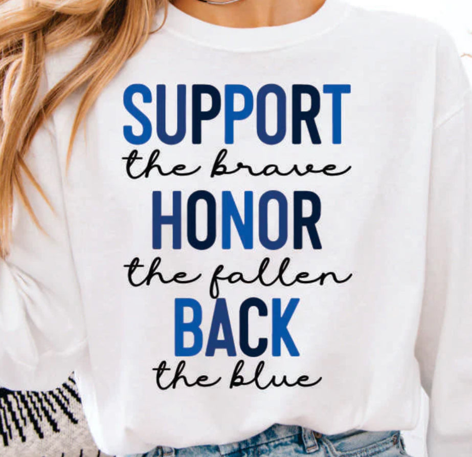 #117A Support and honor