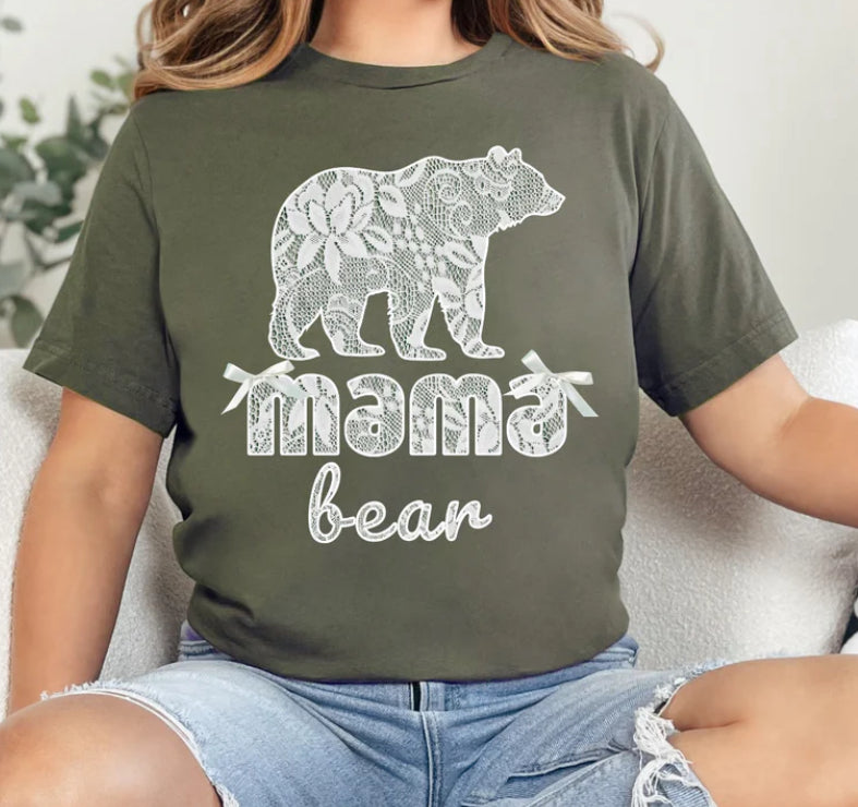 #324 Lace mama bear