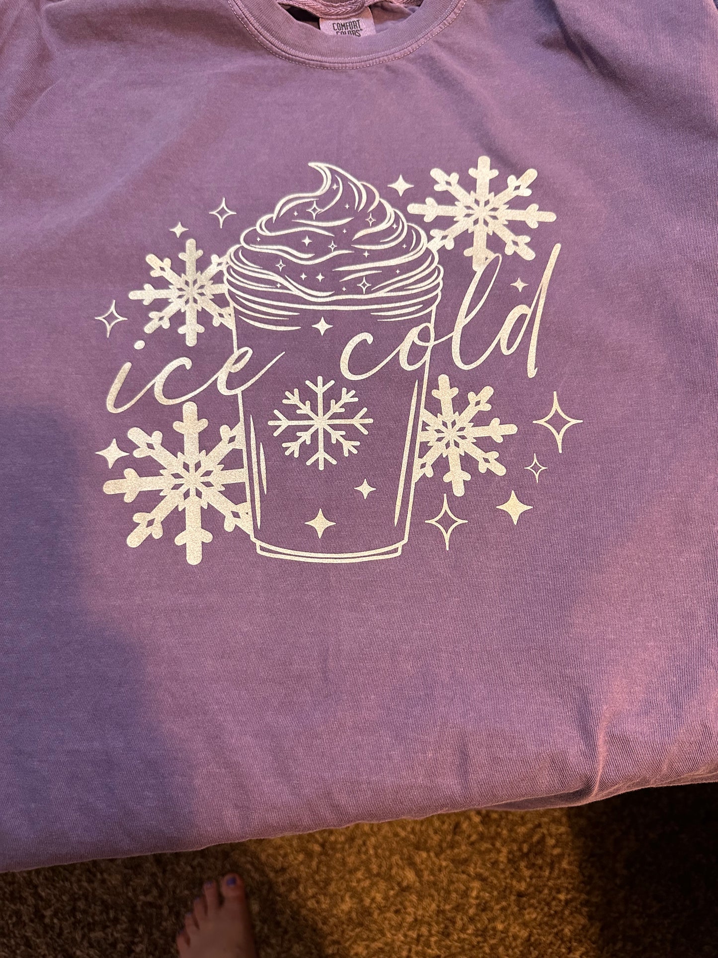 #290 Ice cold metallic silver