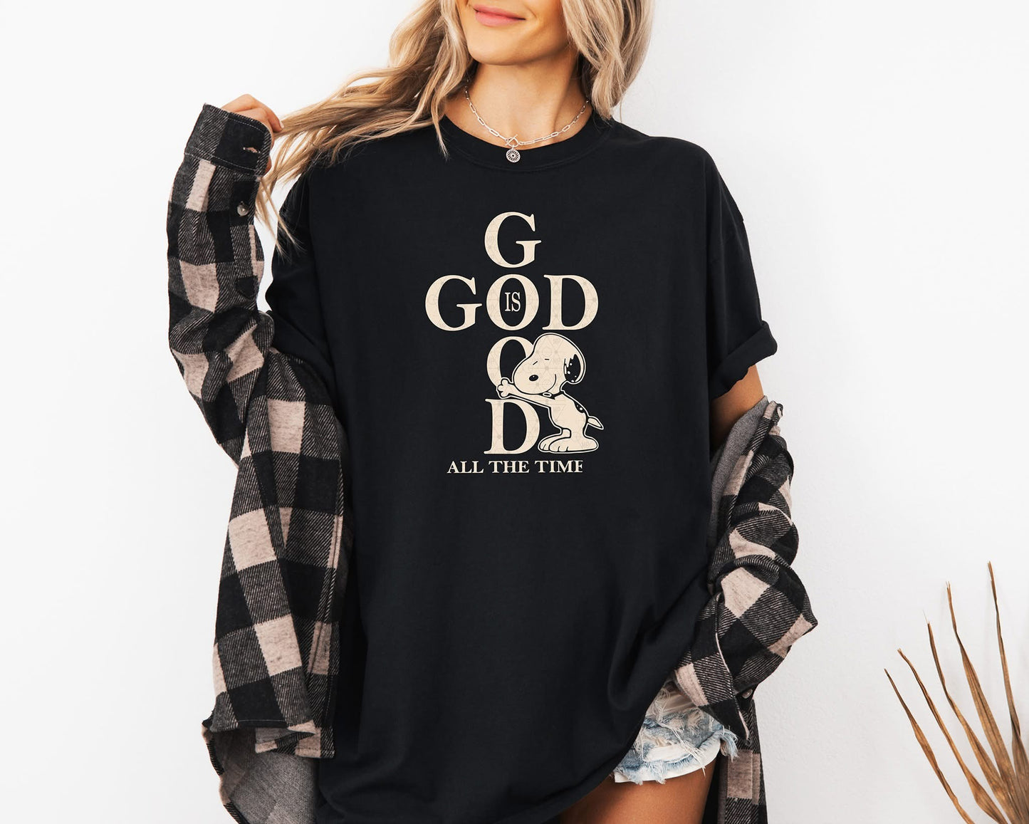 #185a God is good snoopy