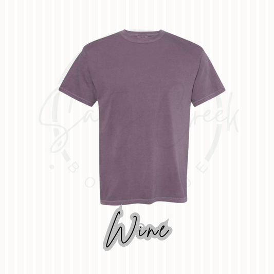 Wine Short Sleeve T-shirt
