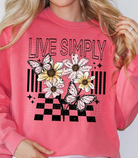 #423a Live simply