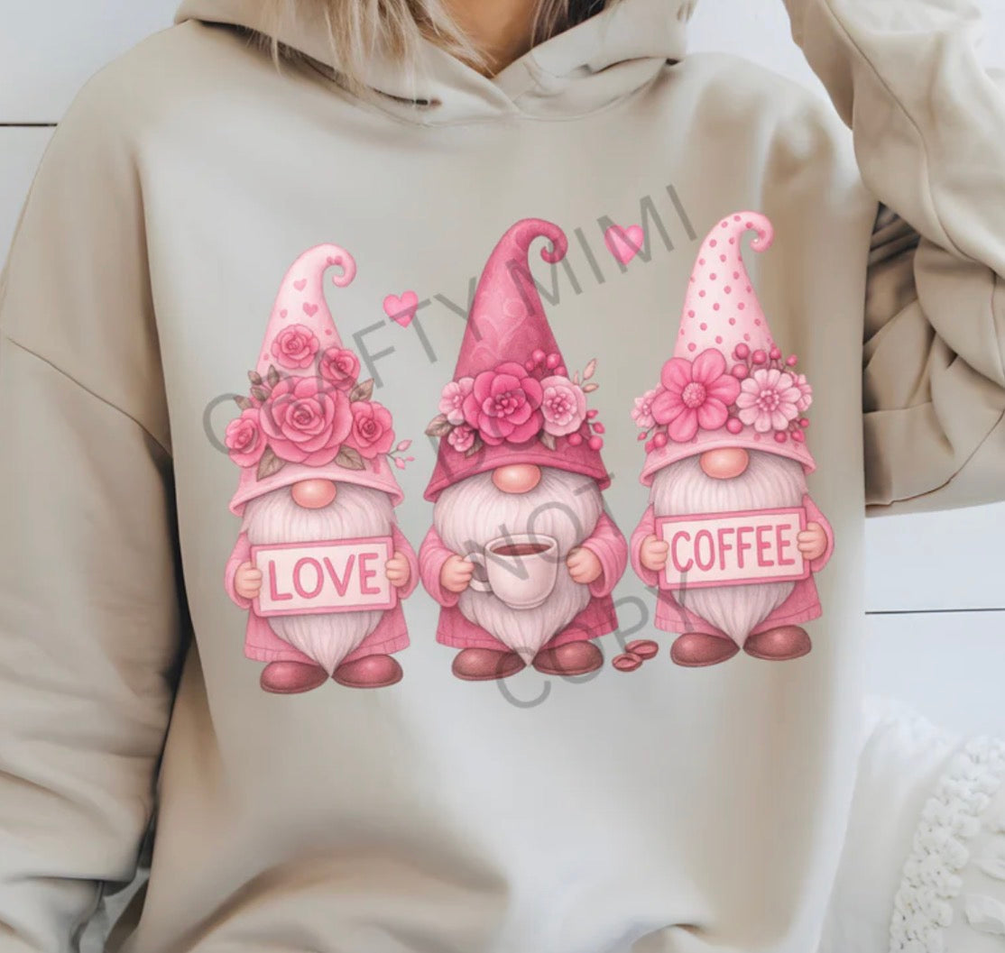 #295a Love coffee gnomes