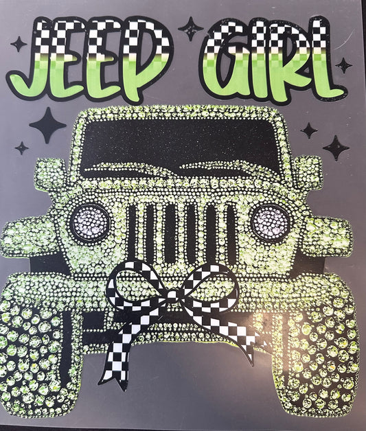 #158a Jeep girl