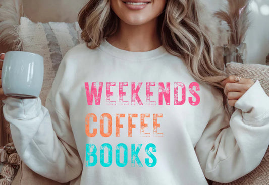 #645 Weekends coffee books