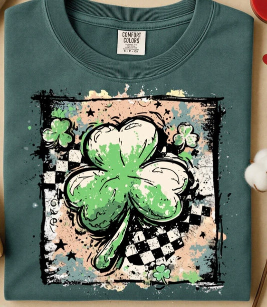 #448a Shamrock stamp