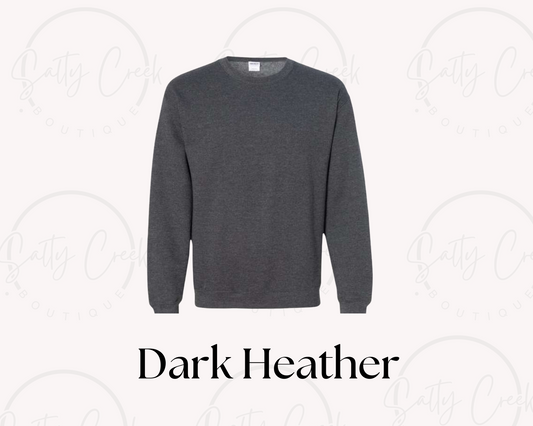 Dark Heather Crewneck