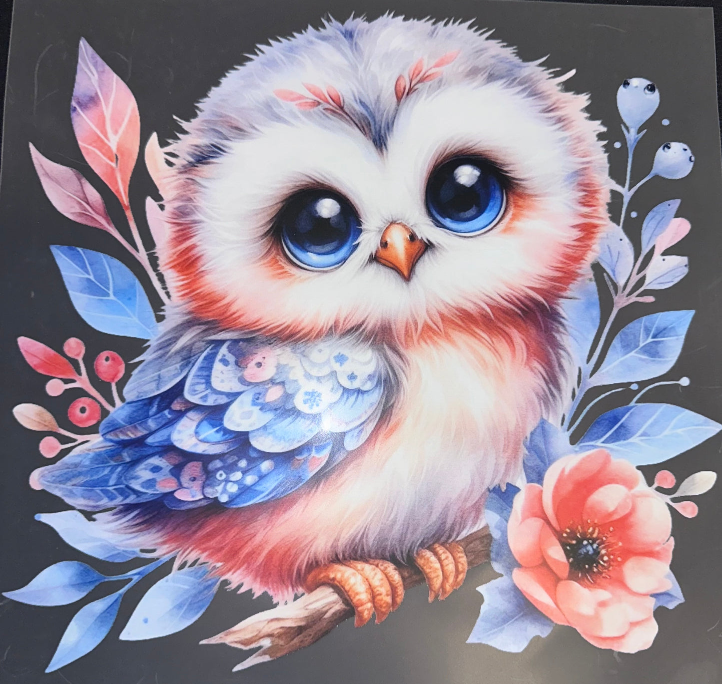 #138a Cute owl