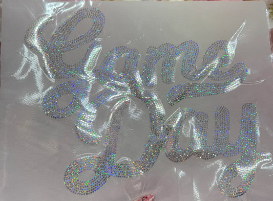 #763 Game Day spangle