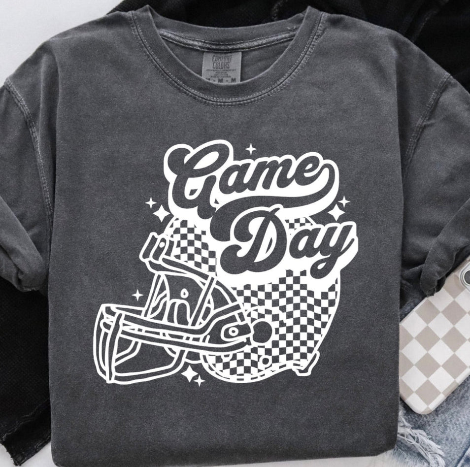 #758 Game Day with helmet