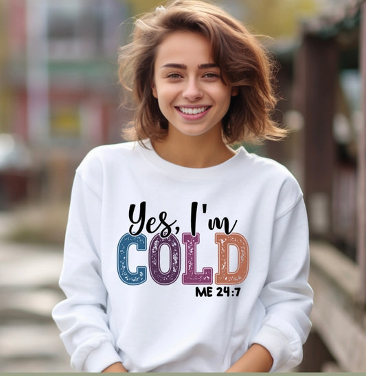 #218a Yes I’m cold me 24/7