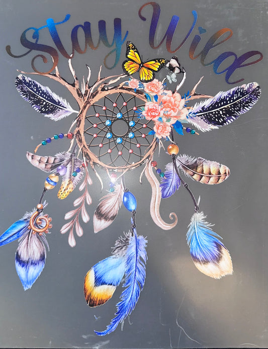 #981 Stay Wild Dream catcher