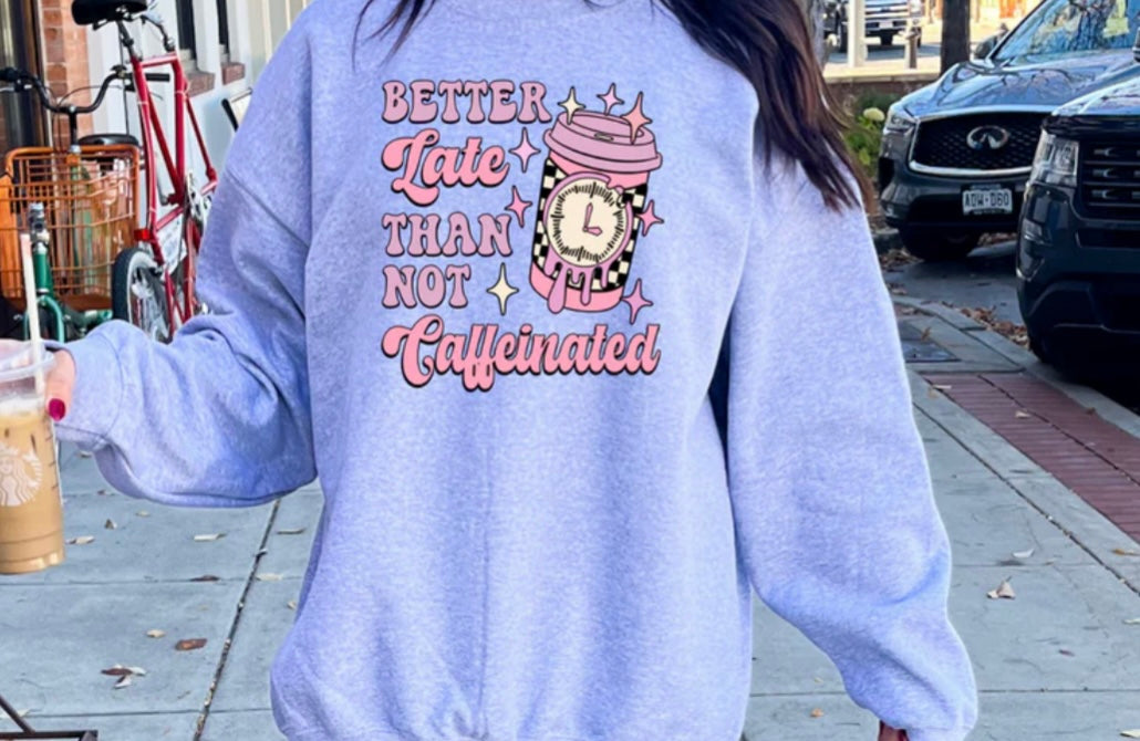 #212a Better late than not caffeinated