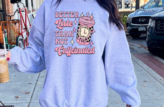 #212a Better late than not caffeinated