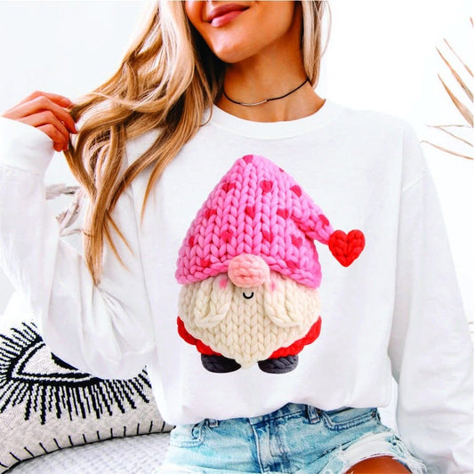 #412a Faux yarn gnome