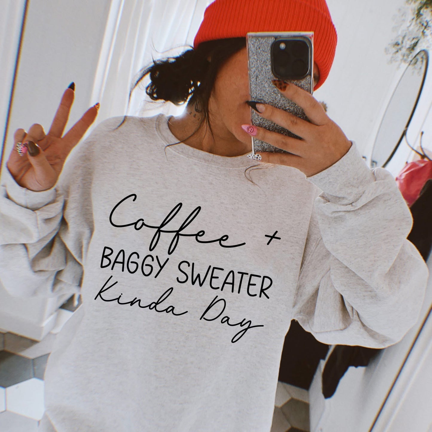 #813 Coffee baggy weather kinda day