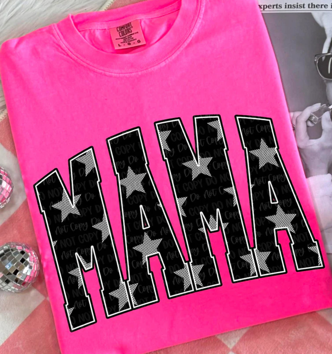 #753 Mama with stars