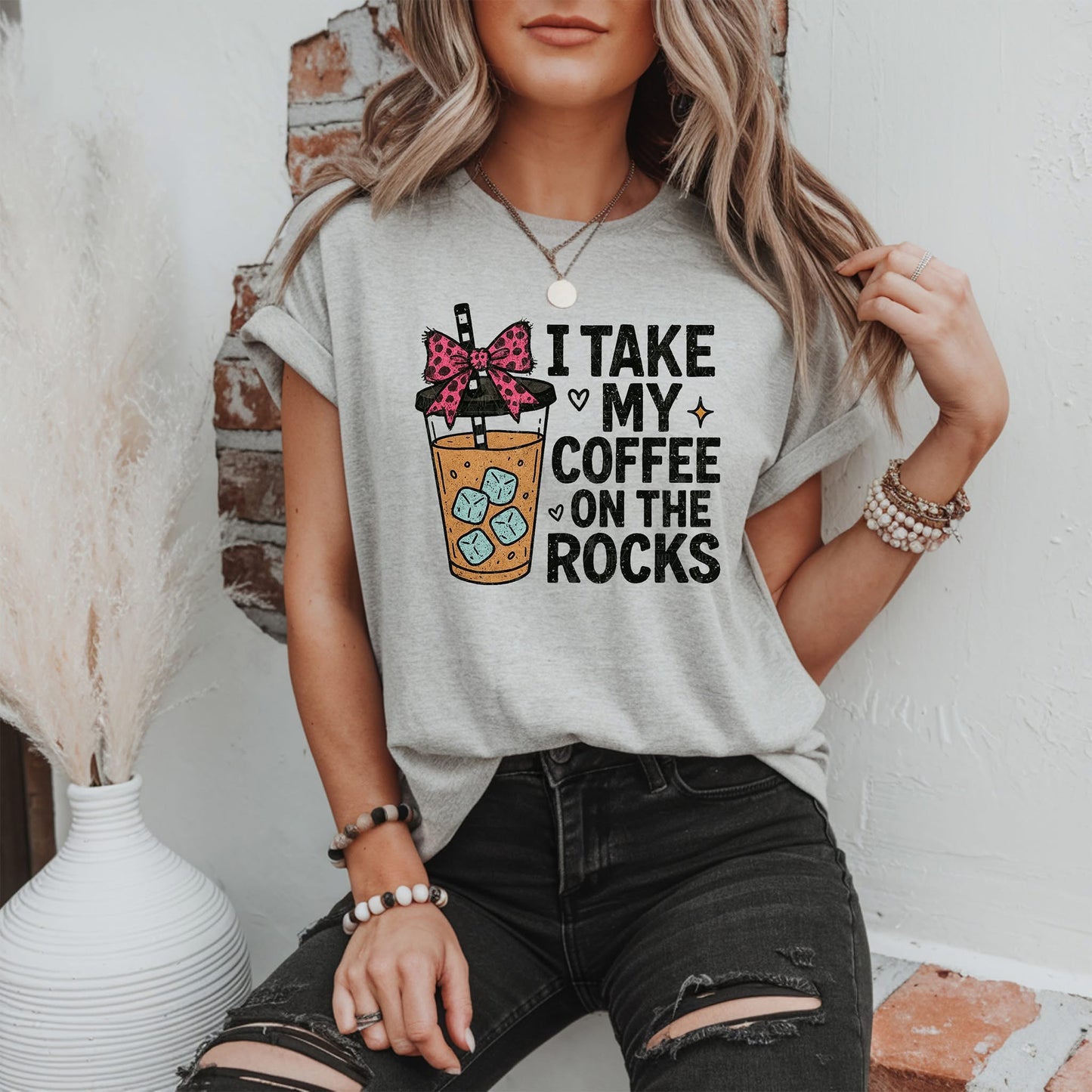 #195a I take my coffee on the rocks