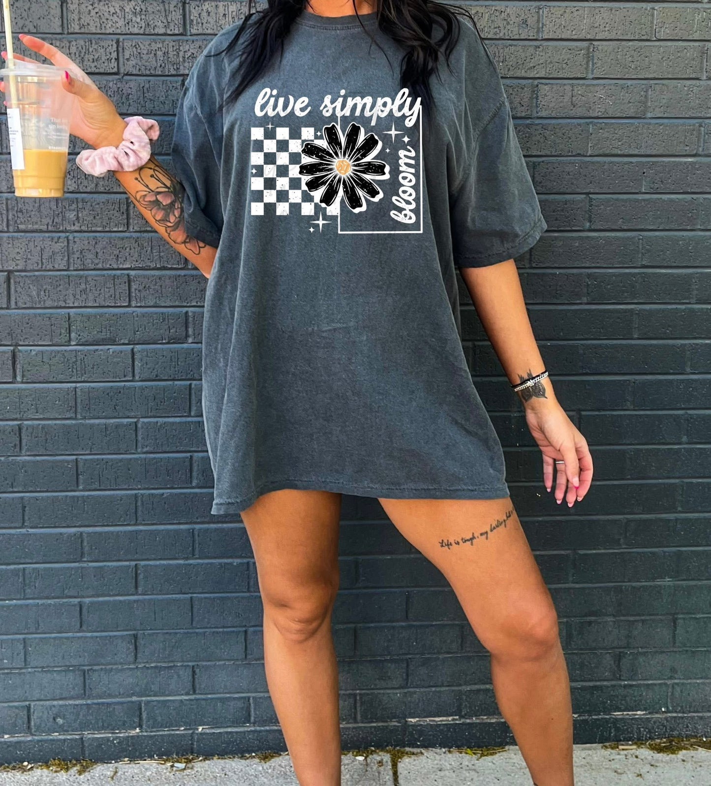 #398 Live simply bloom