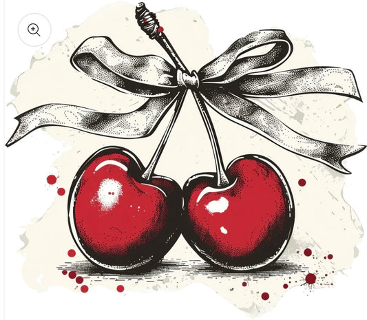 #414a Retro Cherries