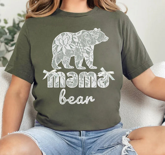 #324 Lace mama bear