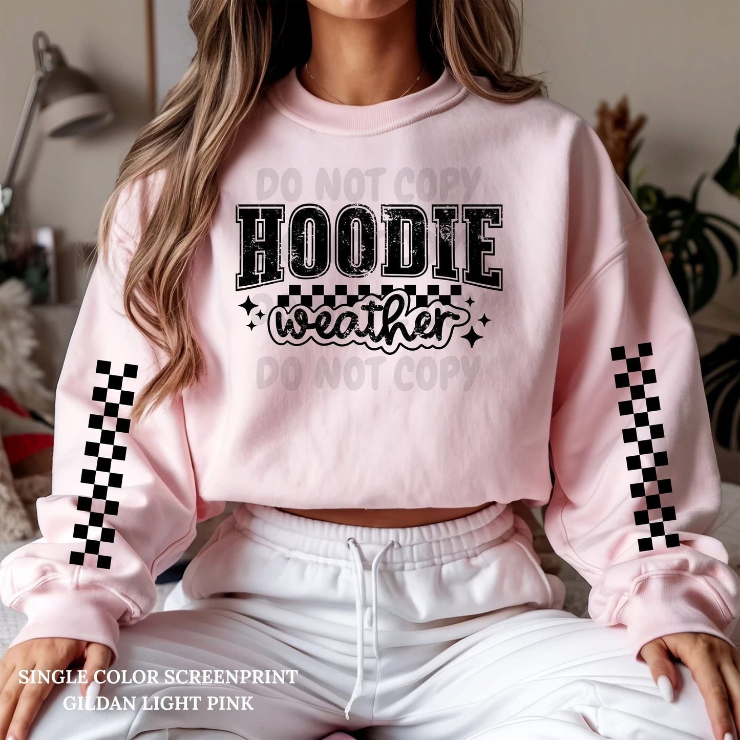 #287a Hoodie weather with sleeves