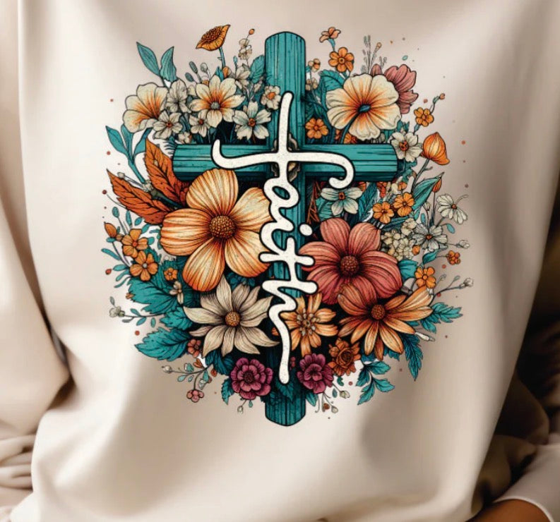 #459a Faith with cross