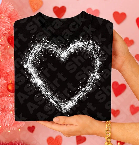 #443a Splatter heart