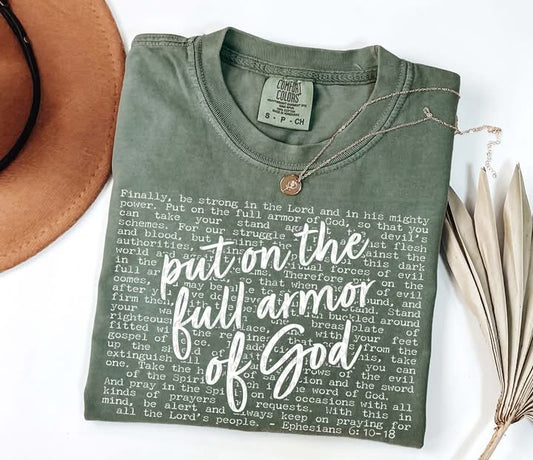#720 Put on the full armor of God