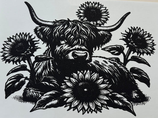 #29 Sunflower Cow