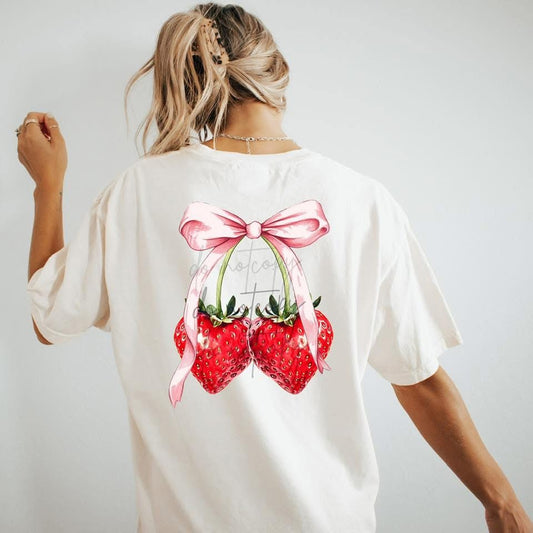 #155 Strawberries with bow