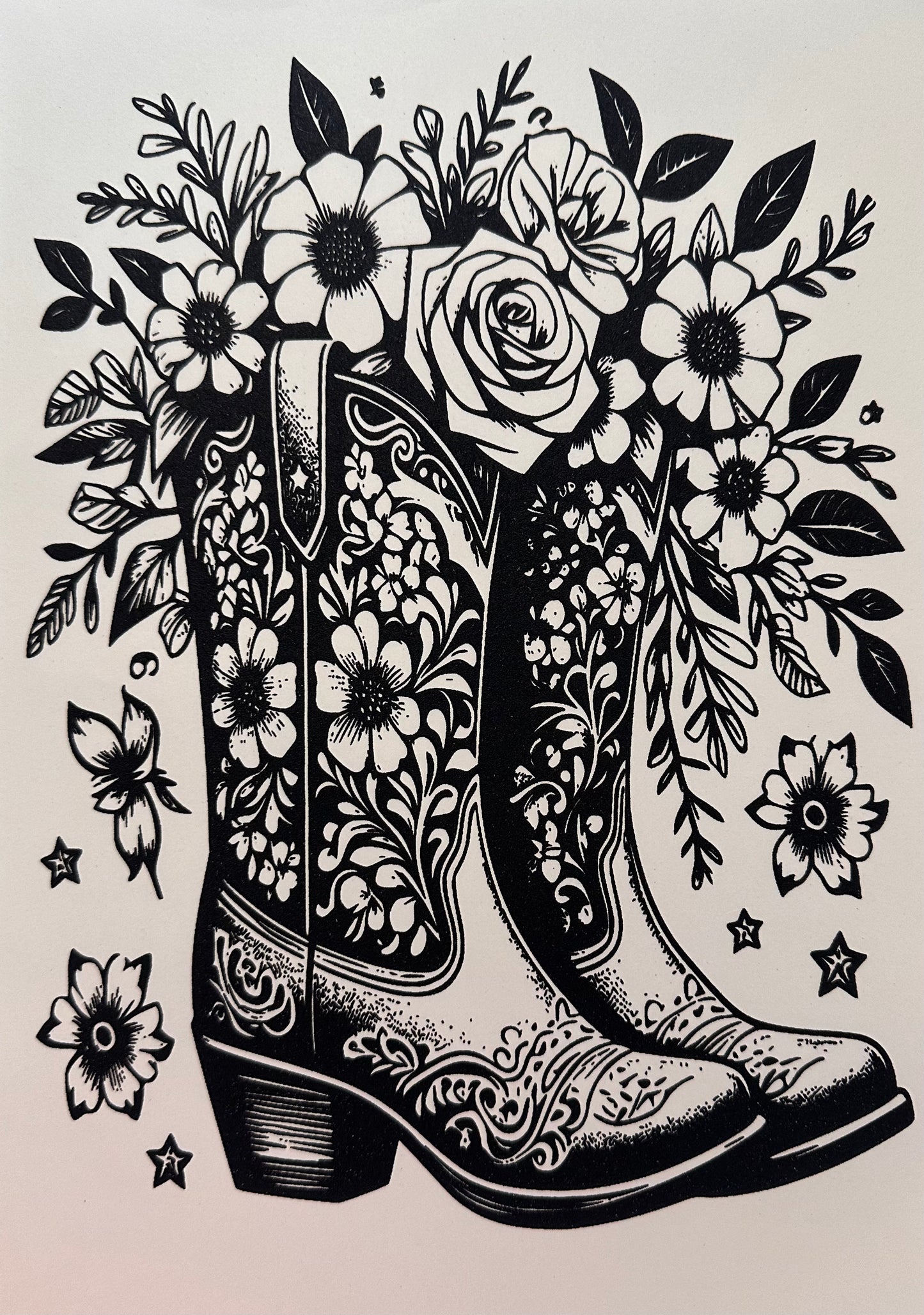 #76 Boots and Flowers